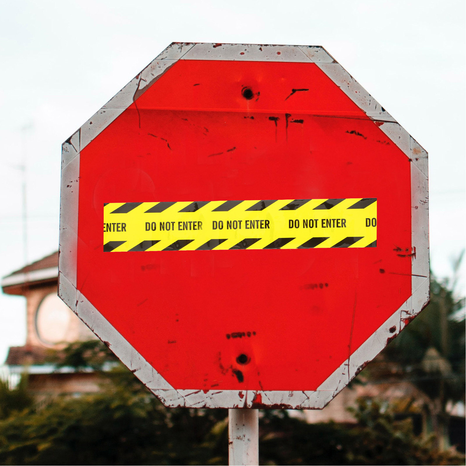 Heavy Equipment Yellow - 1 Roll Heavy Duty Warning Tape