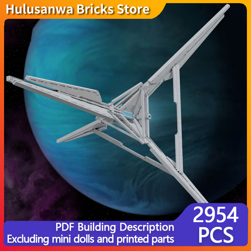 Heavy Equipment Lego - Heavy Space Cruiser Model MOC Building