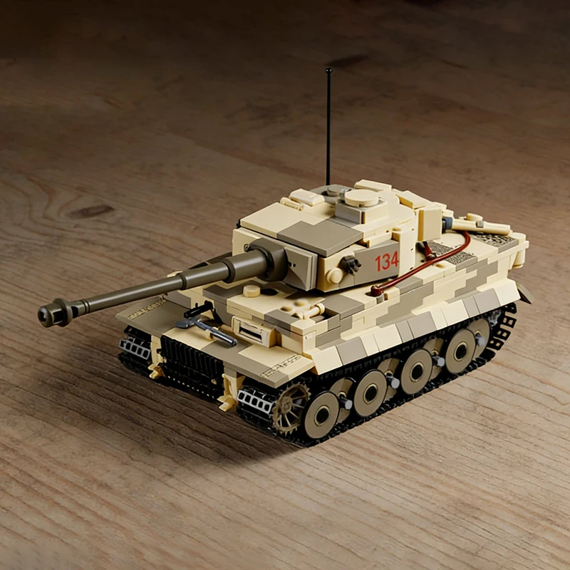 Heavy Military Tank Model MOC  - огляд і ціна Heavy Equipment Lego