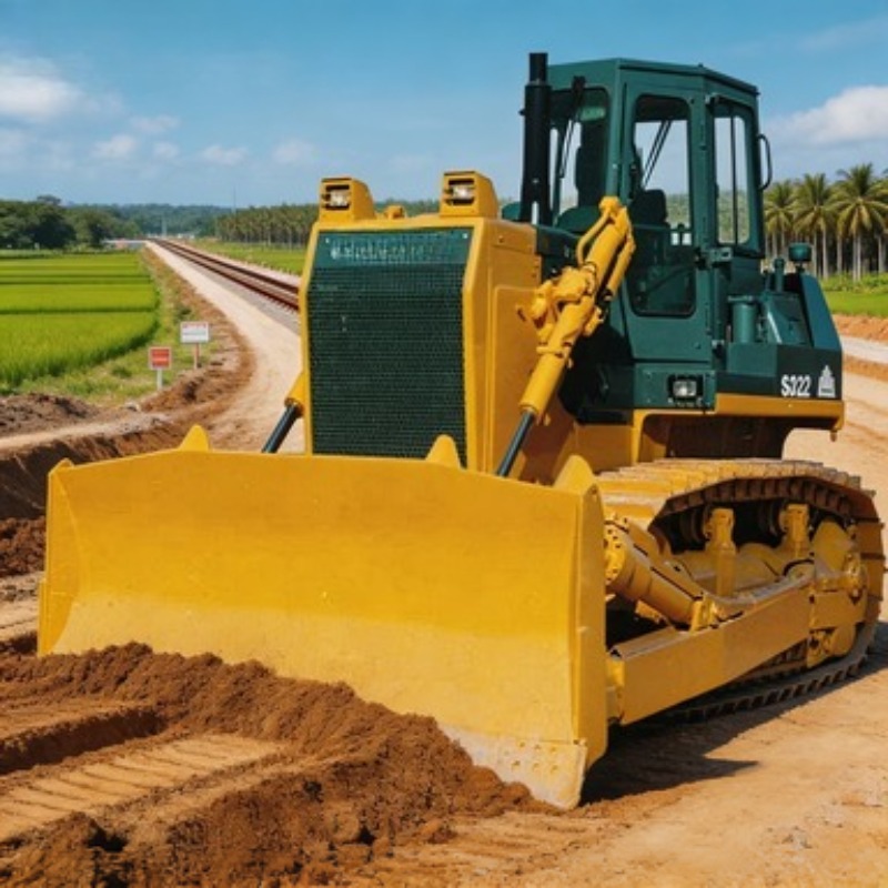 220HP Crawler Bulldozer SD22 D - огляд і ціна Heavy Equipment Bulldozer