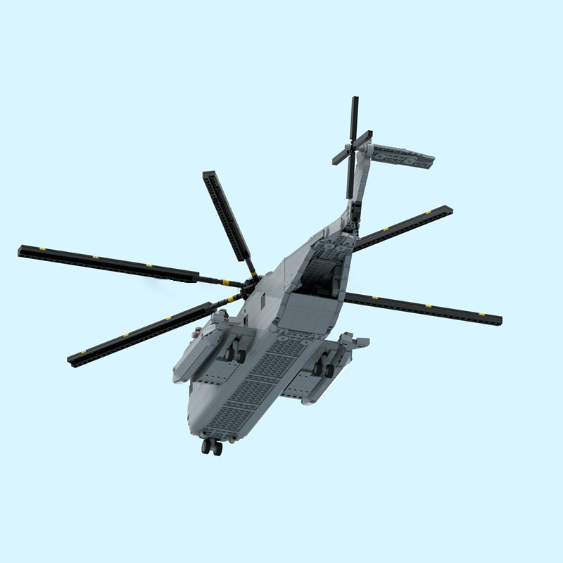 CH-53D Heavy Helicopter Model  - огляд і ціна Heavy Equipment Lego