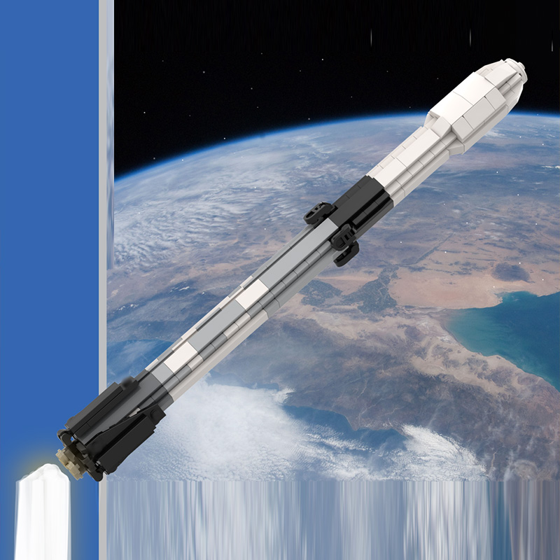 Heavy Launch Vehicle Model MOC - огляд і ціна Heavy Equipment Lego