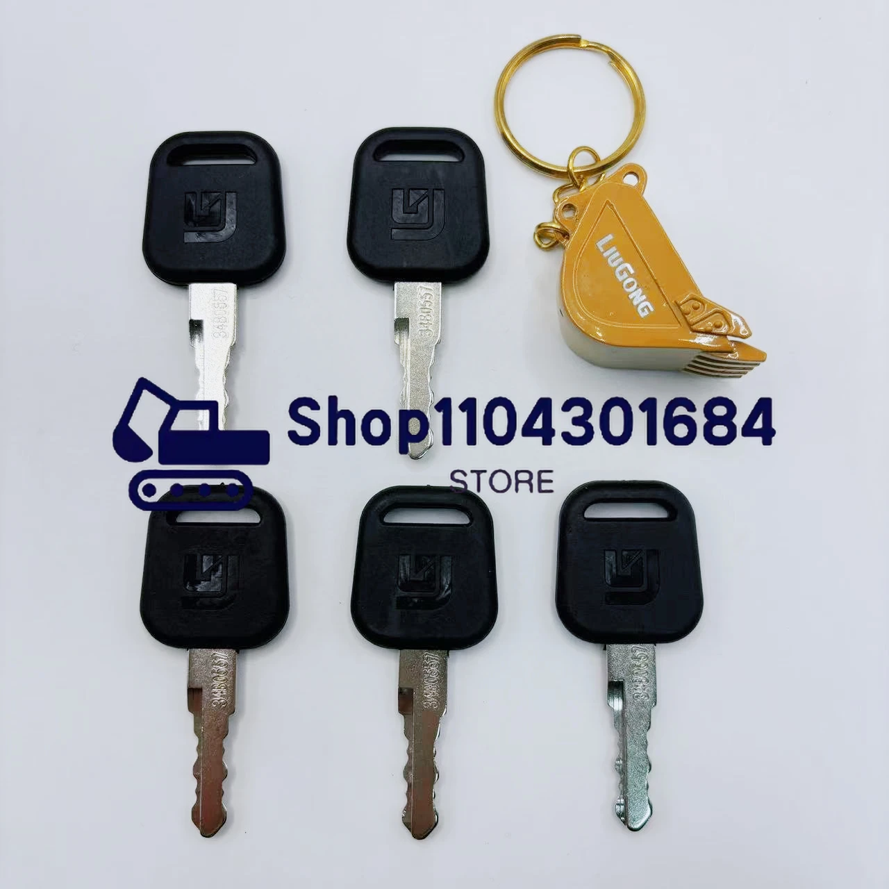 2/5PCS 34B0557 Keys for LIUGON - огляд і ціна Heavy Equipment Bulldozer