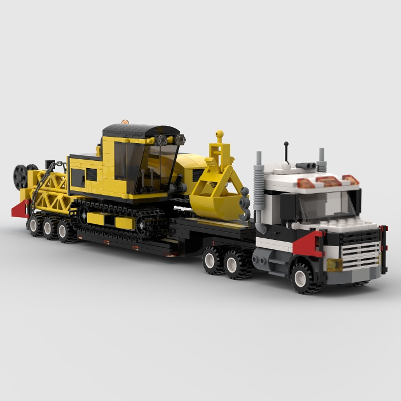 City Car Model MOC Building Br - огляд і ціна Heavy Equipment Lego