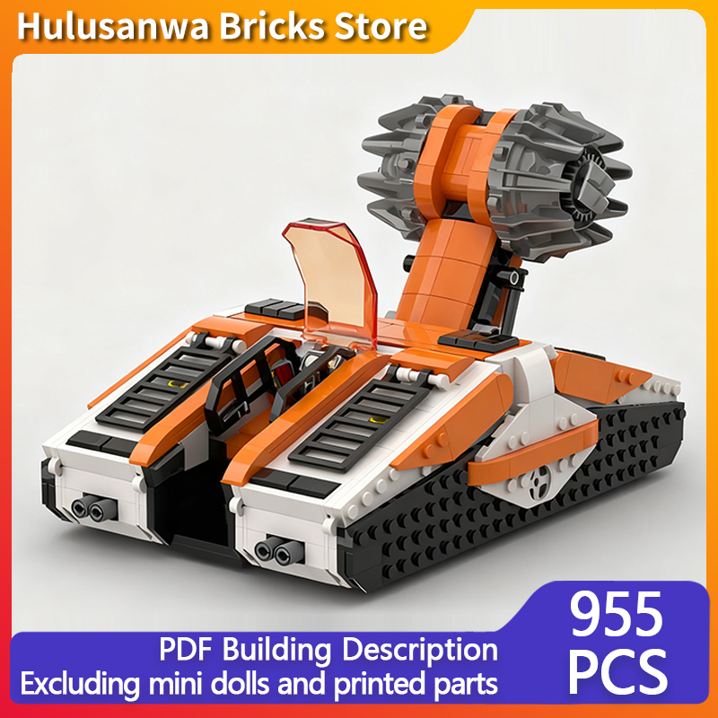 Heavy Space Mining Vehicle Mod - огляд і ціна Heavy Equipment Lego