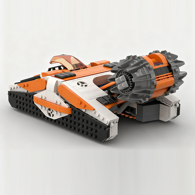 Heavy Space Mining Vehicle Mod - огляд і ціна Heavy Equipment Lego
