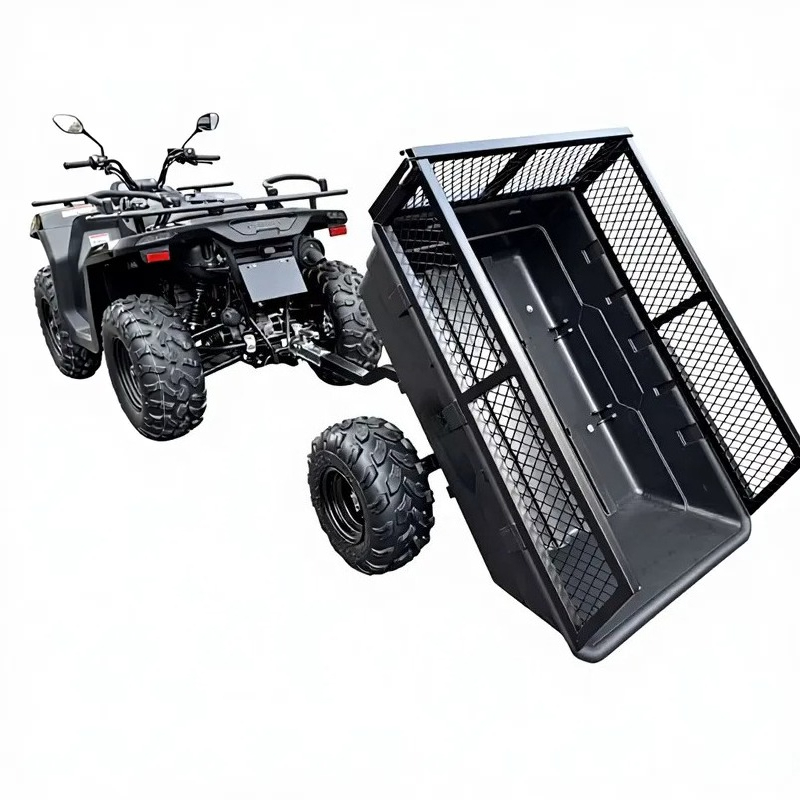 for ATV Quad Bike Dump Cart Ga - огляд і ціна Heavy Equipment Hauler