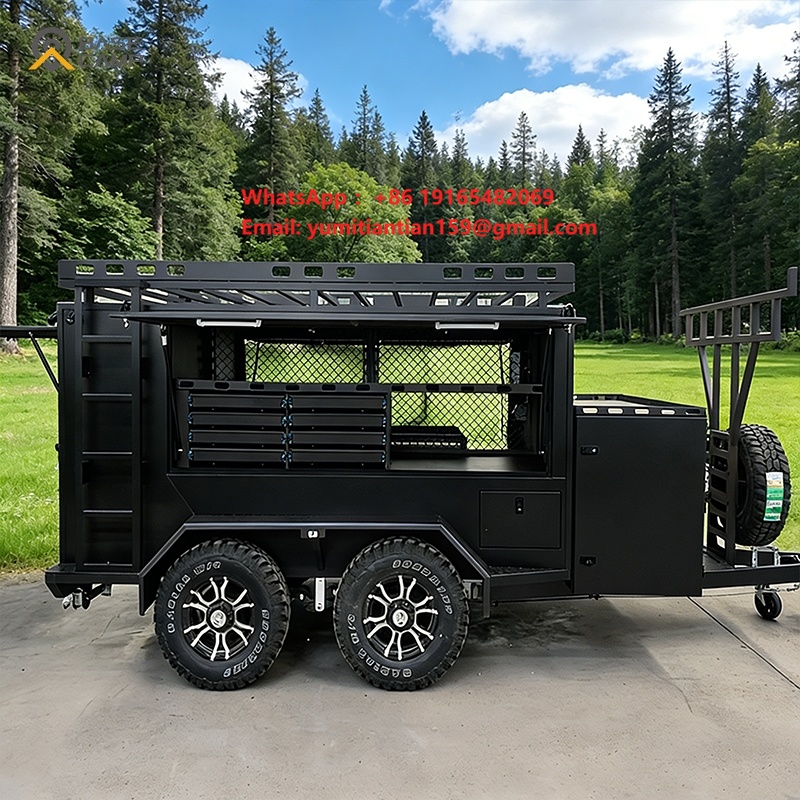 Heavy Duty Enclosed Utility Tr - огляд і ціна Heavy Equipment Hauler