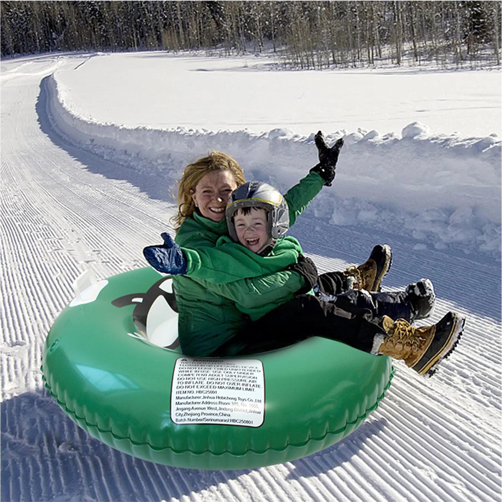 Inflatable Snow Tube, Thickene - огляд і ціна Heavy Equipment Youtube For Kids