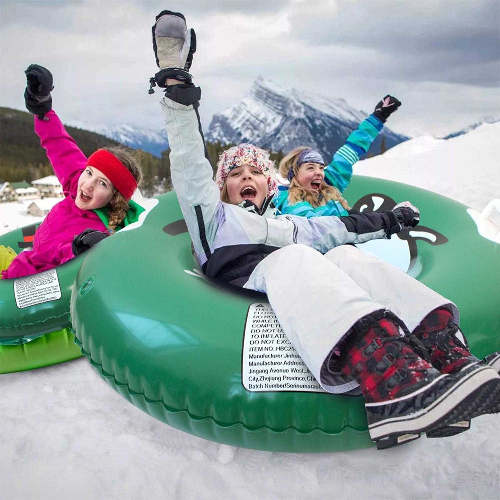 Inflatable Snow Tube, Thickene - огляд і ціна Heavy Equipment Youtube For Kids