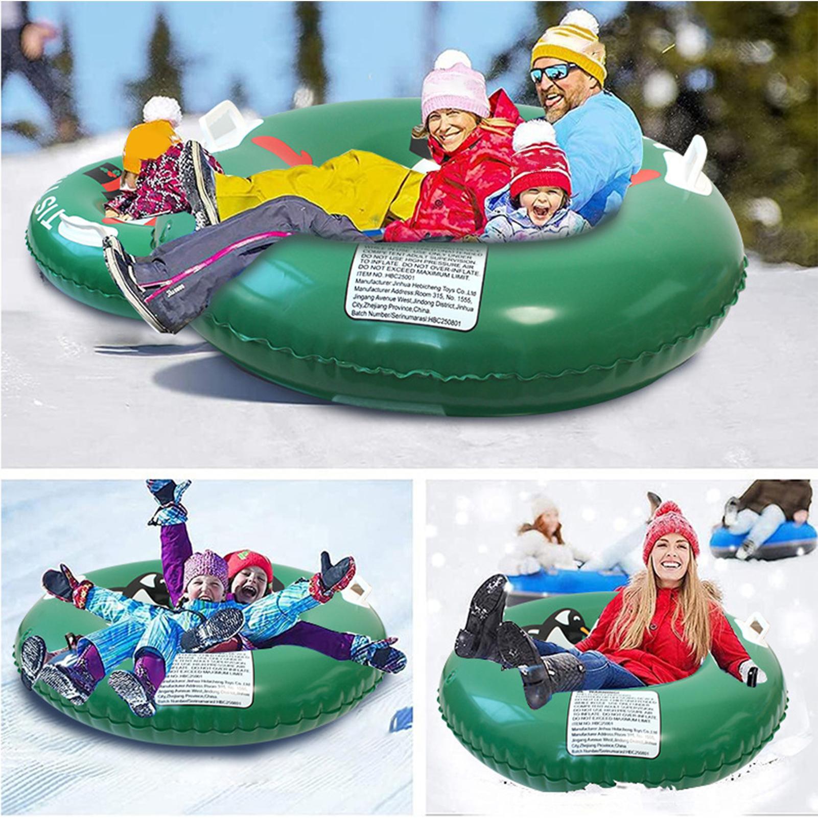 Inflatable Snow Tube, Thickene - огляд і ціна Heavy Equipment Youtube For Kids
